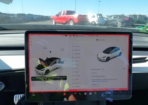 2023 Tesla Model 3 Rear-Wheel Drive from USA, damaged, VIN 5YJ3E1EA2PF398491